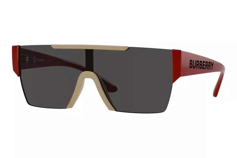 Burberry JB 4387 (404787) | Unisex Çocuk Kırmızı Güneş Gözlüğü